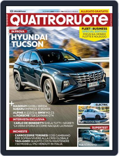 Quattroruote (Digital) December 1st, 2020 Issue Cover