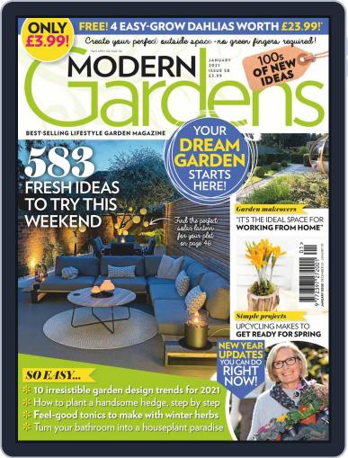 Modern Gardens January 1st, 2021 Digital Back Issue Cover