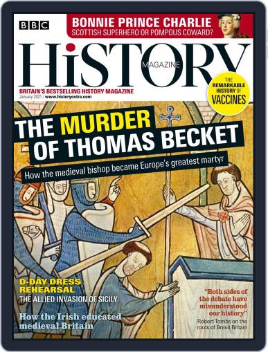 Bbc History (Digital) January 1st, 2021 Issue Cover