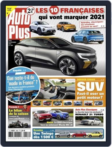 Auto Plus France December 24th, 2020 Digital Back Issue Cover