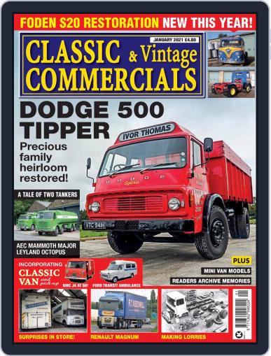 Classic & Vintage Commercials (Digital) January 1st, 2021 Issue Cover
