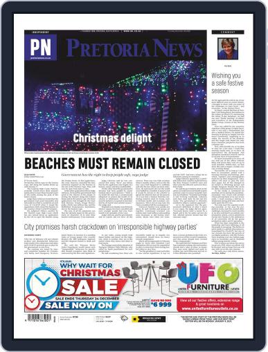 Pretoria News December 24th, 2020 Digital Back Issue Cover