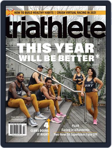Triathlete January 1st, 2021 Digital Back Issue Cover