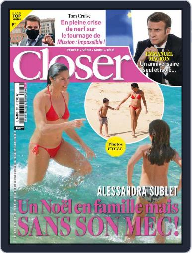 Closer France December 24th, 2020 Digital Back Issue Cover