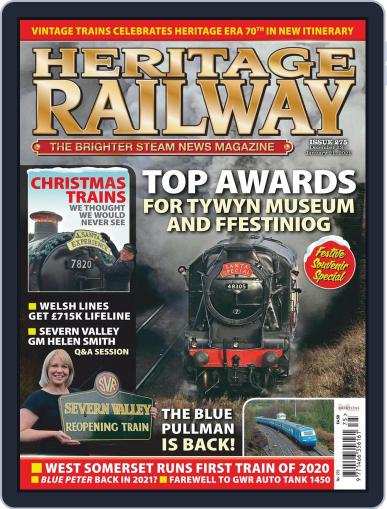Heritage Railway January 1st, 2021 Digital Back Issue Cover