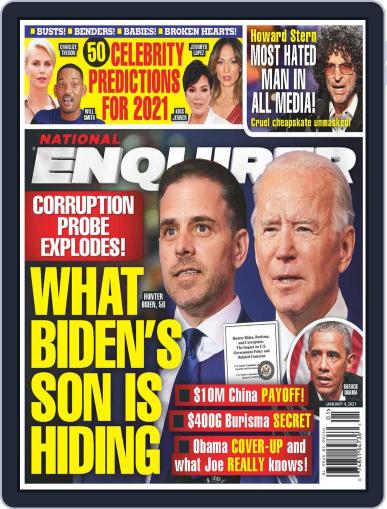 National Enquirer January 4th, 2021 Digital Back Issue Cover