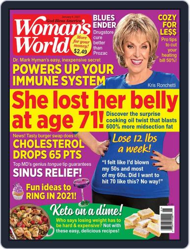 Woman's World January 4th, 2021 Digital Back Issue Cover