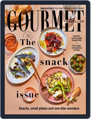 Gourmet Traveller January 1st, 2021 Digital Back Issue Cover