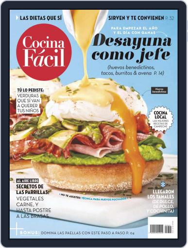 Cocina Fácil January 1st, 2021 Digital Back Issue Cover