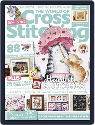 The World of Cross Stitching February 1st, 2021 Digital Back Issue Cover