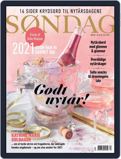 SØNDAG (Digital) December 28th, 2020 Issue Cover