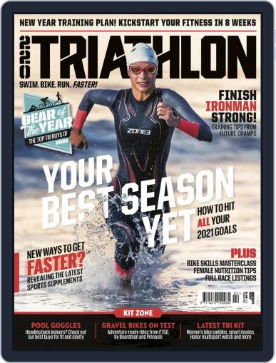 220 Triathlon February 1st, 2021 Digital Back Issue Cover