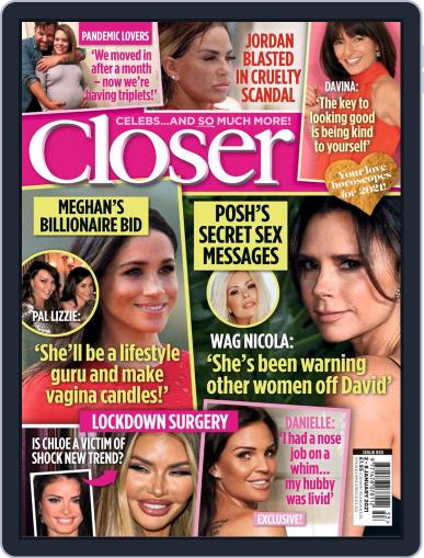 Closer January 2nd, 2021 Digital Back Issue Cover