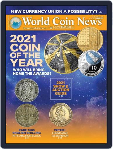 World Coin News January 1st, 2021 Digital Back Issue Cover