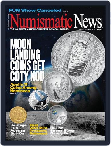 Numismatic News January 5th, 2021 Digital Back Issue Cover