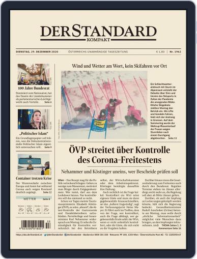 STANDARD Kompakt December 29th, 2020 Digital Back Issue Cover
