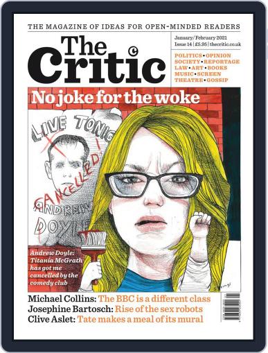 The Critic January 1st, 2021 Digital Back Issue Cover