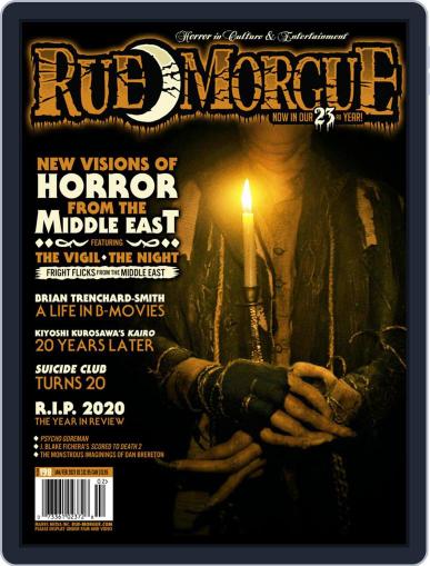 RUE MORGUE January 1st, 2021 Digital Back Issue Cover