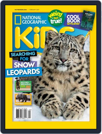 National Geographic Kids February 1st, 2021 Digital Back Issue Cover