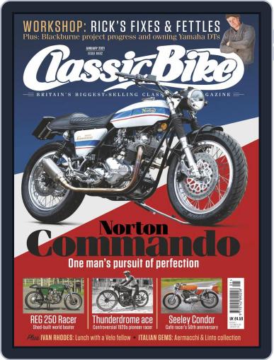 Classic Bike January 1st, 2021 Digital Back Issue Cover