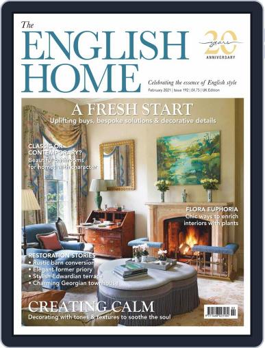 The English Home February 1st, 2021 Digital Back Issue Cover