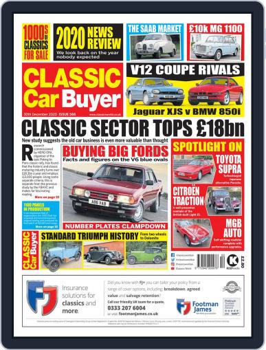 Classic Car Buyer December 30th, 2020 Digital Back Issue Cover