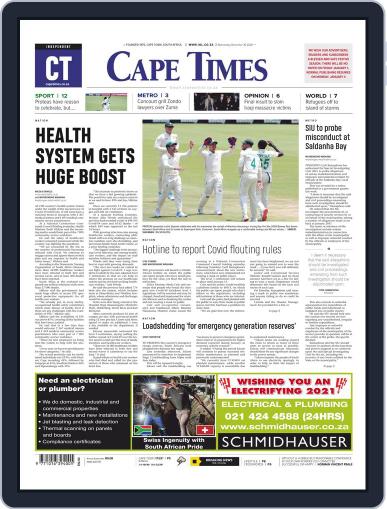 Cape Times December 30th, 2020 Digital Back Issue Cover