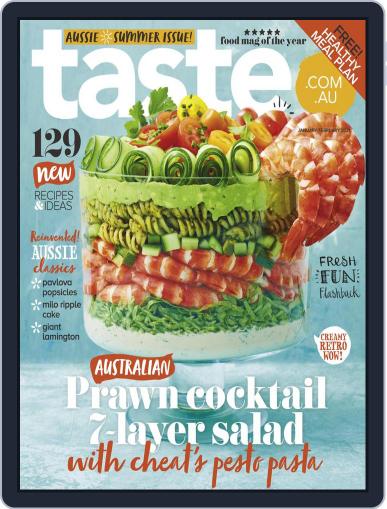 Taste.com.au January 1st, 2021 Digital Back Issue Cover