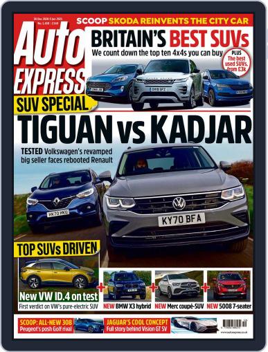 Auto Express December 30th, 2020 Digital Back Issue Cover