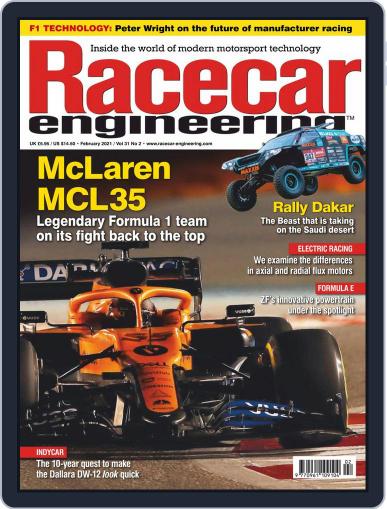 Racecar Engineering (Digital) February 1st, 2021 Issue Cover