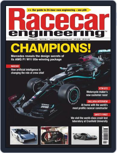 Racecar Engineering (Digital) January 1st, 2021 Issue Cover