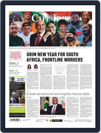 Cape Times December 31st, 2020 Digital Back Issue Cover