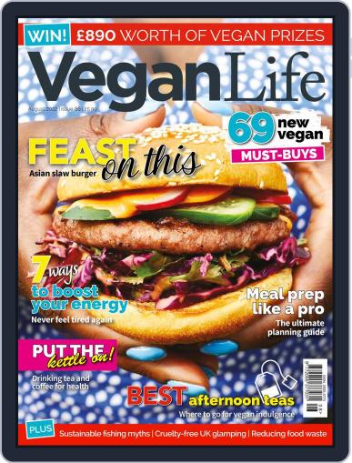 Vegan Life August 1st, 2022 Digital Back Issue Cover