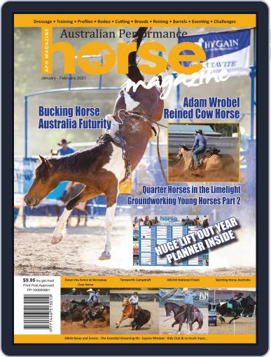 Australian Performance Horse January 1st, 2021 Digital Back Issue Cover
