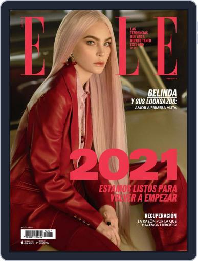 Elle México January 1st, 2021 Digital Back Issue Cover