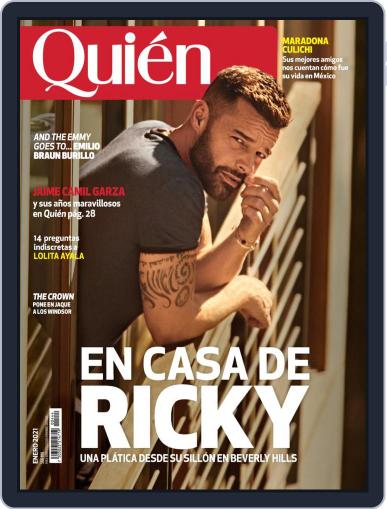 Quién January 1st, 2021 Digital Back Issue Cover