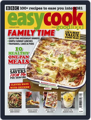BBC Easycook January 1st, 2021 Digital Back Issue Cover
