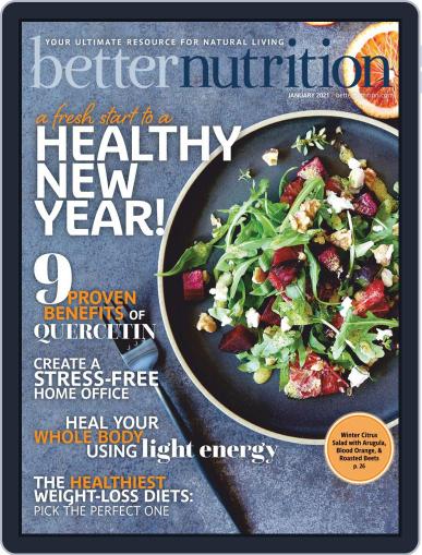 Better Nutrition January 1st, 2021 Digital Back Issue Cover