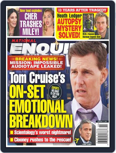 National Enquirer January 11th, 2021 Digital Back Issue Cover