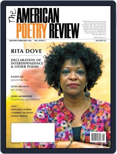 The American Poetry Review January 1st, 2021 Digital Back Issue Cover