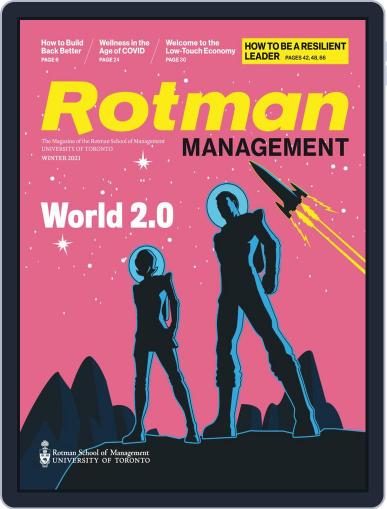 Rotman Management December 10th, 2020 Digital Back Issue Cover
