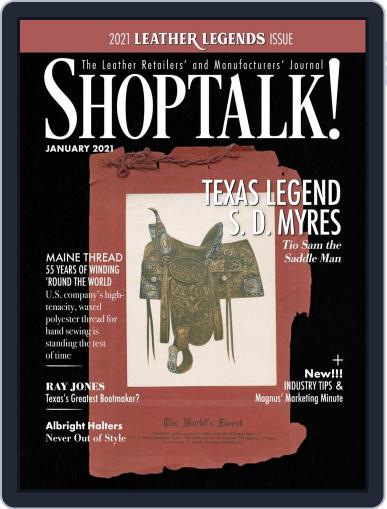 Shop Talk! January 1st, 2021 Digital Back Issue Cover