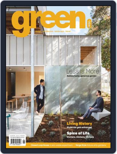 Green January 1st, 2021 Digital Back Issue Cover