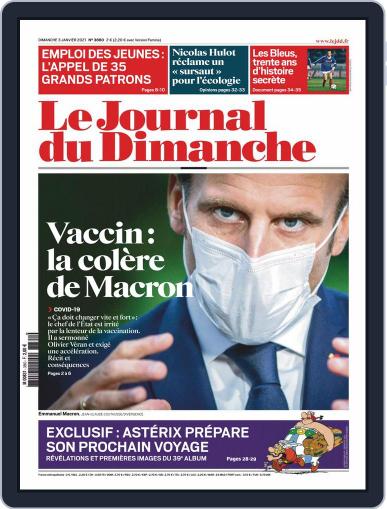 Le Journal du dimanche January 3rd, 2021 Digital Back Issue Cover