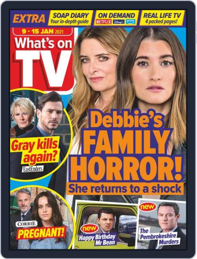 What's on TV January 9th, 2021 Digital Back Issue Cover