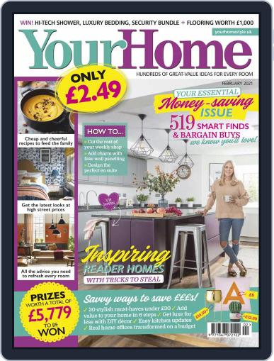 Your Home February 1st, 2021 Digital Back Issue Cover