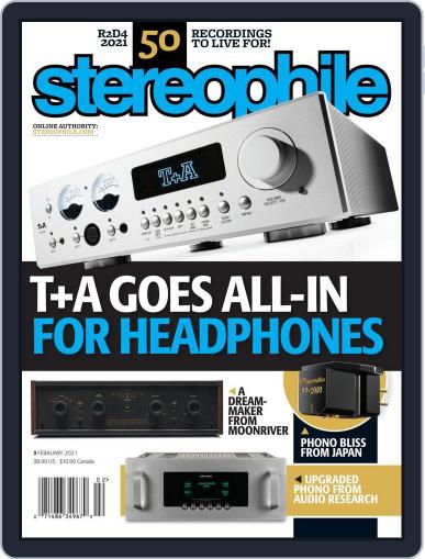 Stereophile February 1st, 2021 Digital Back Issue Cover
