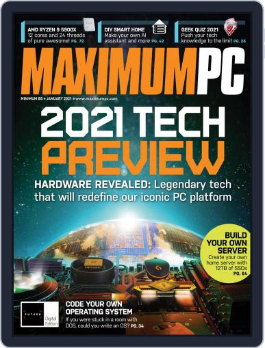 Maximum PC January 1st, 2021 Digital Back Issue Cover