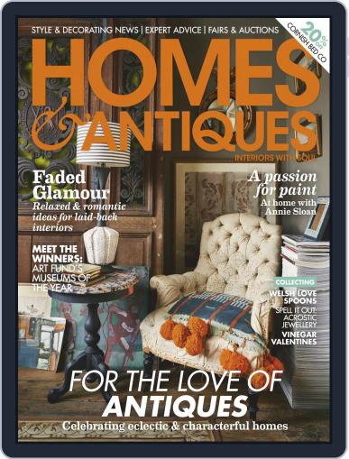 Homes & Antiques February 1st, 2021 Digital Back Issue Cover