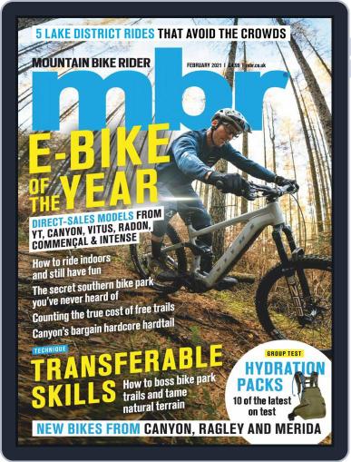 Mountain Bike Rider February 1st, 2021 Digital Back Issue Cover